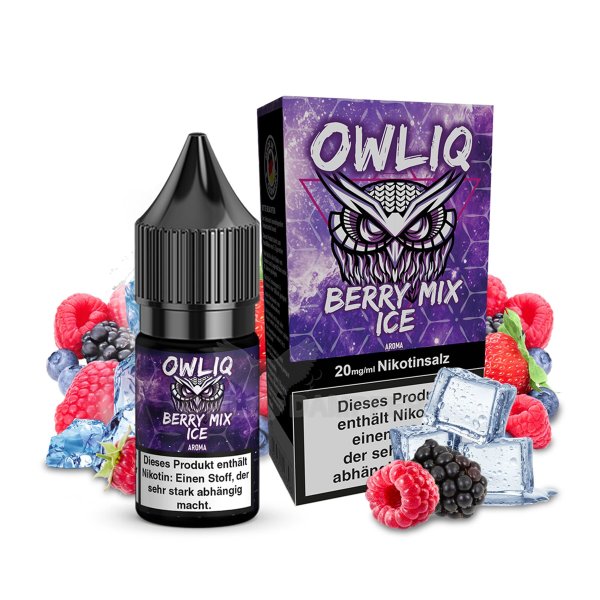 Berry Mix Ice Overdosed - OWLIQ Nikotinsalz 20mg