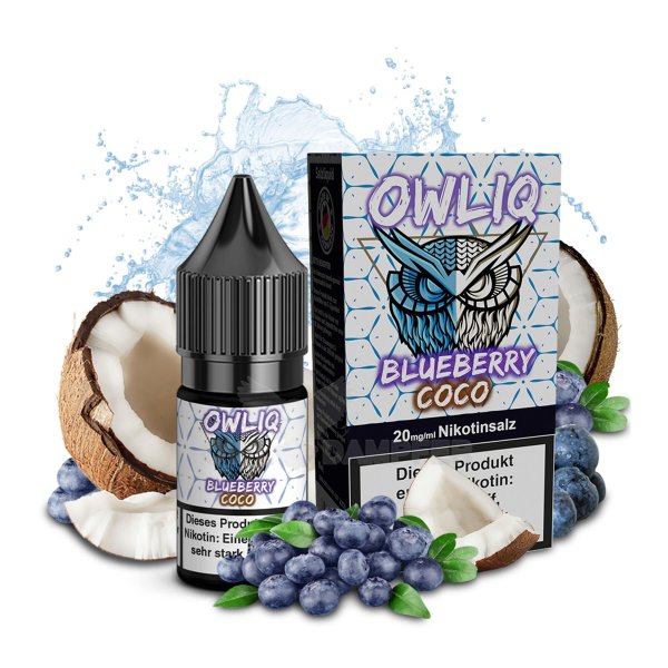 Blueberry Coco Overdosed - OWLIQ Nikotinsalz 20mg