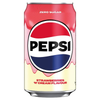 Pepsi - Zero Sugar Pepsi N Strawberry - 330ml [USA]