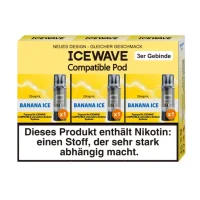 Banana Ice - ICEWAVE Pod 20mg (3x)