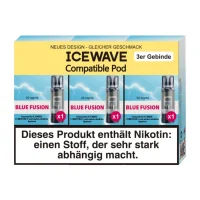 Blue Fusion - ICEWAVE Pod 20mg (3x)