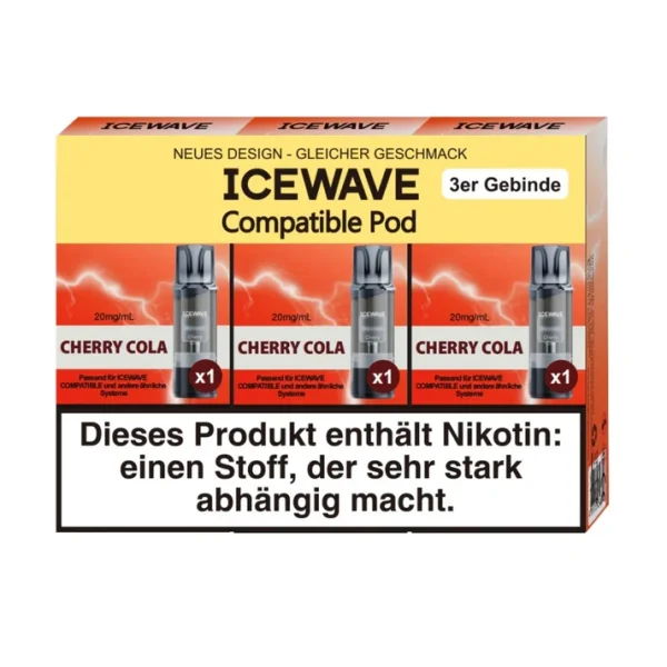 Cherry Cola - ICEWAVE Pod 20mg (3x)