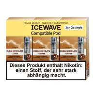 Dubai Chocolate Coffee - ICEWAVE Pod 20mg (3x)