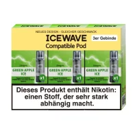 Green Apple Ice - ICEWAVE Pod 20mg (3x)