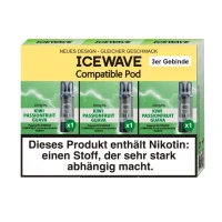 Kiwi Passionfruit Guava - ICEWAVE Pod 20mg (3x)