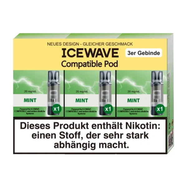 Mint - ICEWAVE Pod 20mg (3x)