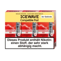 Watermelon Ice - ICEWAVE Pod 20mg (3x)