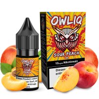 Sour Peach - OWLIQ Nikotinsalz