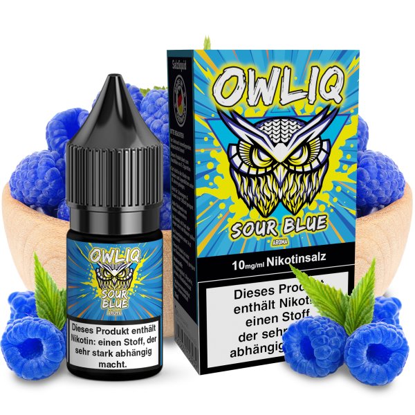 Sour Blue - OWLIQ Nikotinsalz 10mg