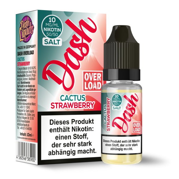 Cactus Strawberry - Dash Overload Nikotinsalz