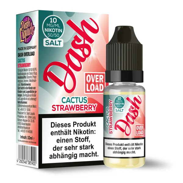 Cactus Strawberry - Dash Overload Nikotinsalz